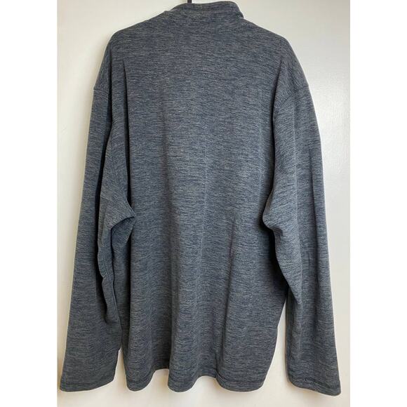 NEW Eddie Bauer Cloud Layer Pro Sports 1/4 Zip Pullover Top Men XXL Cinder Gray - Picture 4 of 5